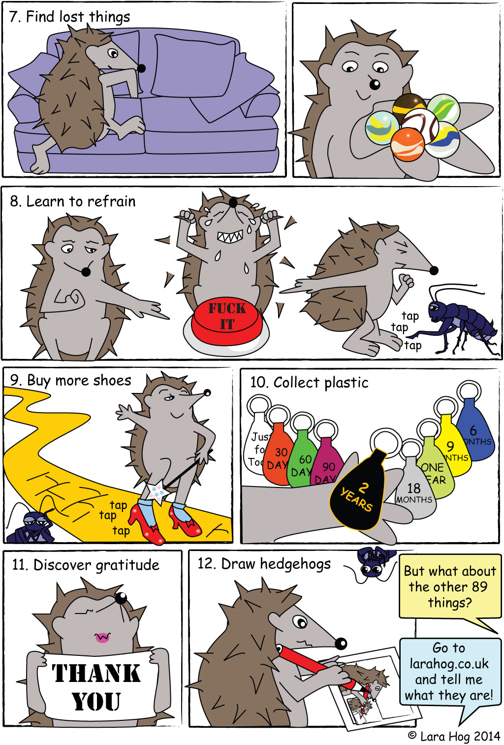 Lara Hog's 101 Things To Do In Recovery, page 4